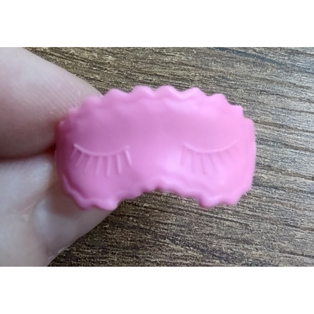 MATTEL PINK SLEEP MASK BARBIE CHELSEA CLUB CLOTHES ACCESSORY Z26